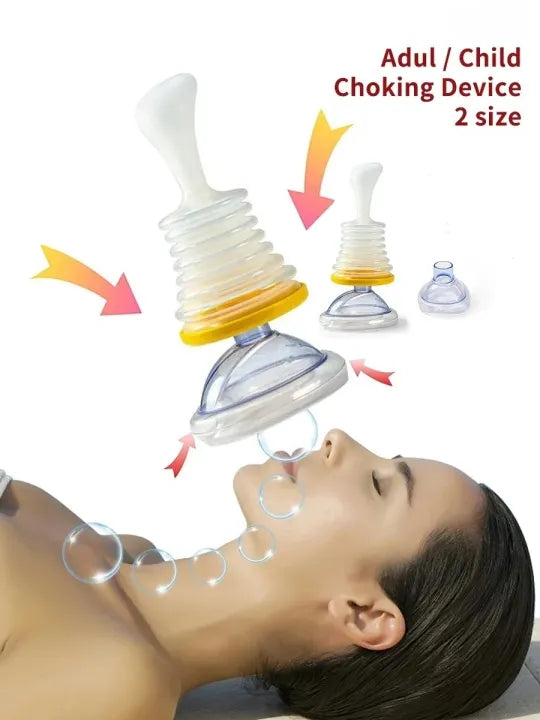 Anti-Choking Rescue Mask – Emergency Airway Clearance Device for Adults & Children